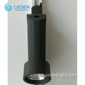 LEDER የቤት ውስጥ ፈጠራ ጥቁር 30 ዋ LED ትራክ ብርሃን